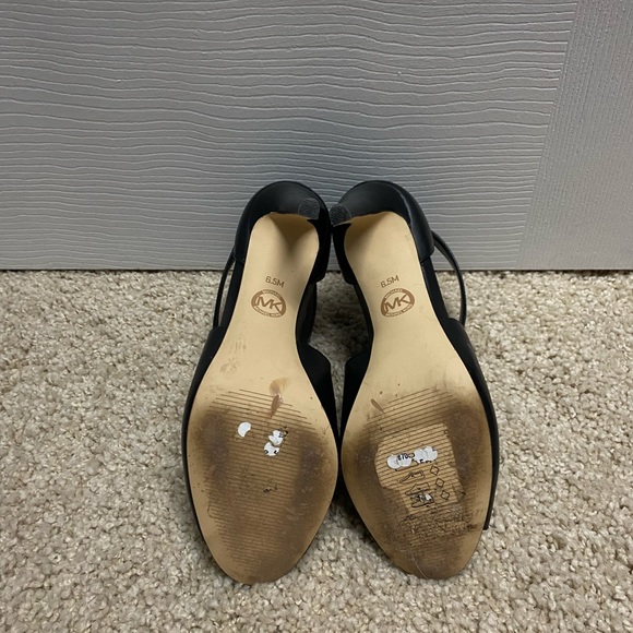 Michael by Michael Kors peel-toe, open heels. EUC. - Picture 2 of 4